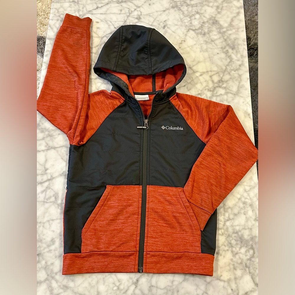 Columbia Zip Up Hooded Sweater/Jacket